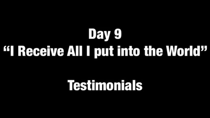 Day 9 Meditation review